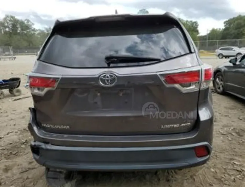 Toyota Highlander 3.5L 2016 თბილისი - photo 3