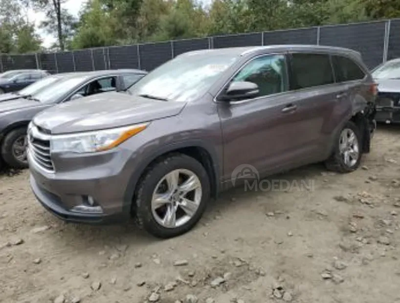 Toyota Highlander 3.5L 2016 თბილისი - photo 2
