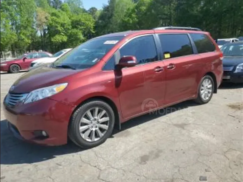 Toyota Sienna 3.5L 2014 თბილისი - photo 1