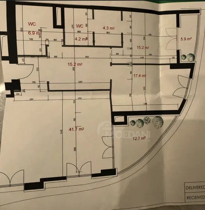 იყიდება 3 ოთახიანი ბინას 127მ² 8/29 სართ თბილისი - photo 9