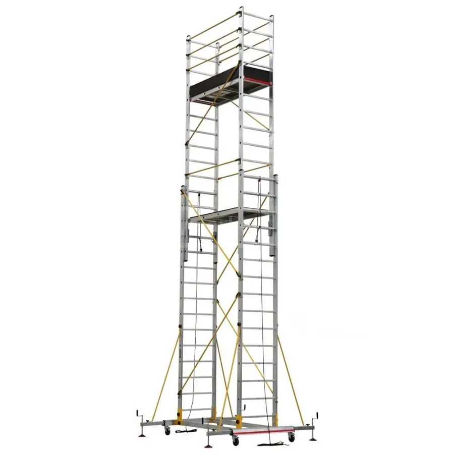 Двухсекционные алюминиевые леса с платформой. 8 м Тбилиси - изображение 1