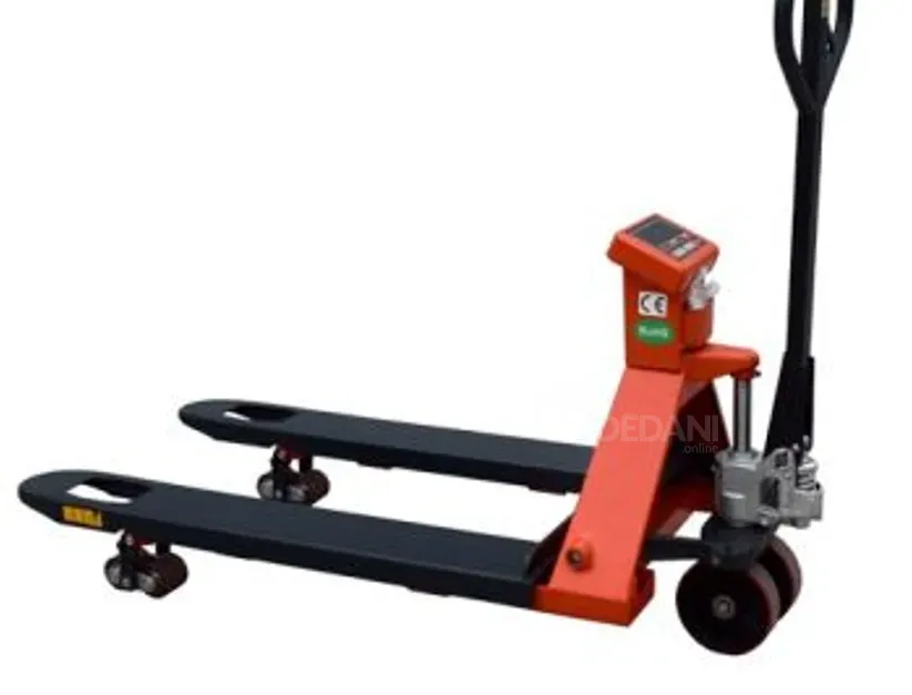 Груз, тележка для поддонов с весами, тележка для поддонов с весами 3000 кг Тбилиси - изображение 1