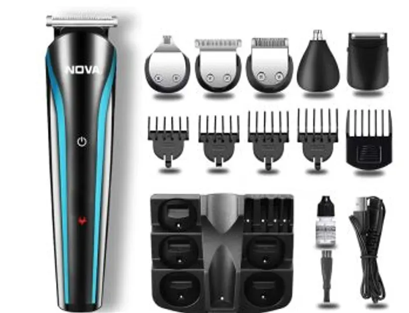 Თმის საკრეჭი ტრიმერი წვერსაპარსი პროფესიონალი Nova თბილისი - photo 1