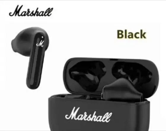 Marshall Minor-16 airpods ბლუთუზ ყურსასმენი თბილისი