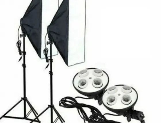 Სტუდიური განათება Softbox ნათურები თბილისი