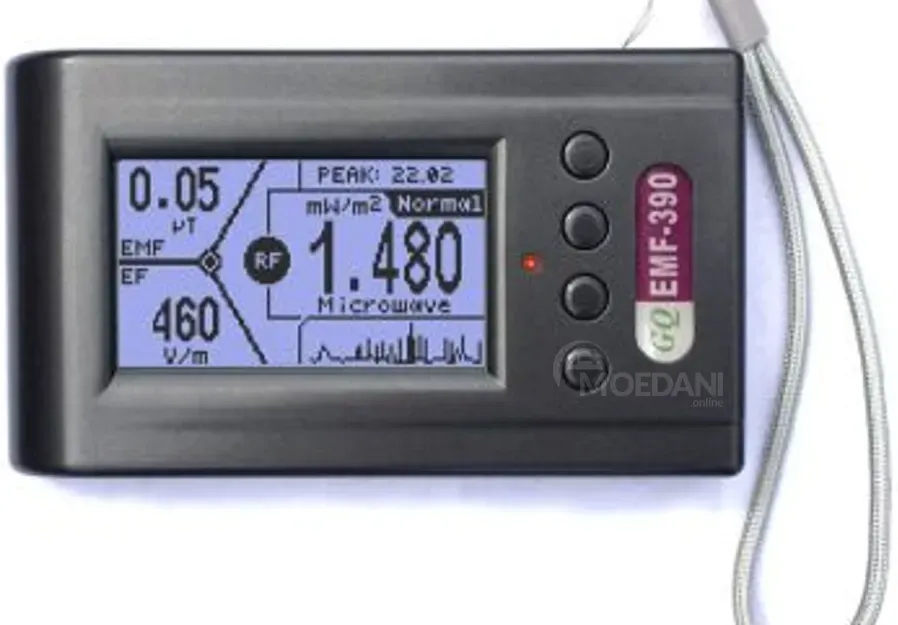 Ელექტრო მაგნიტური გამოსხივების საზომი GQ EMF- თბილისი - photo 1