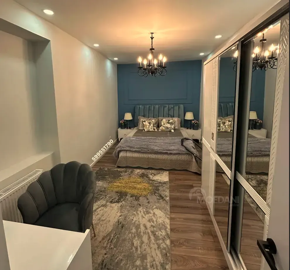 ქირავდება 2 ოთახიანი ბინა 100მ² 1/10 სართ თბილისი - photo 8