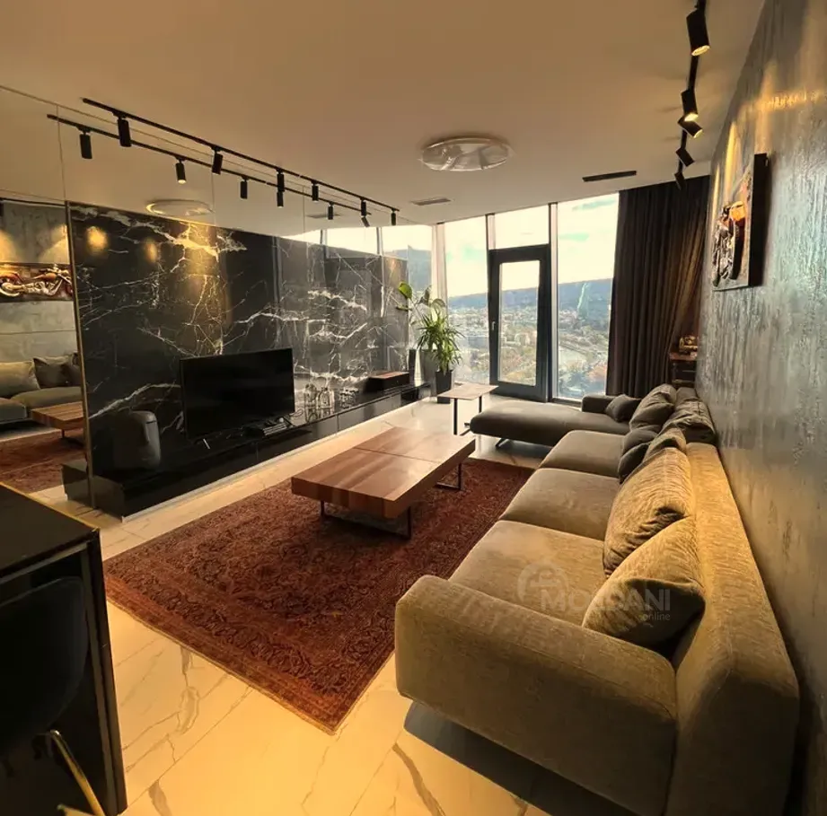 ქირავდება 3 ოთახიანი ბინა 91მ² 13/27 სართ თბილისი - photo 1