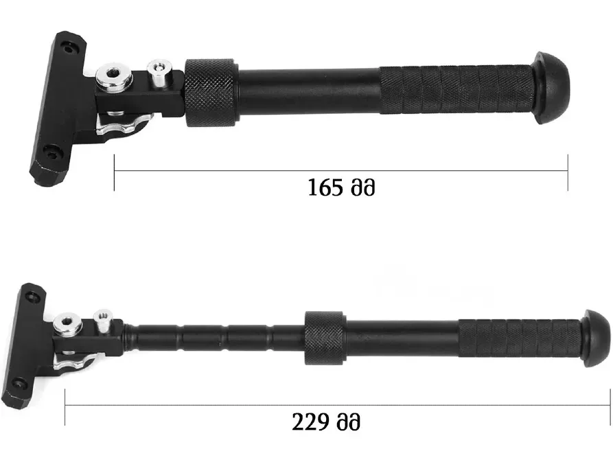 Bipod ორფეხი ბიპოდი სოშკები V8 M-LOK Black. თბილისი - photo 3