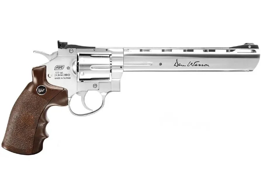 Იარაღი ASG Dan Wesson 8'' Silver CO2 BB რევოლვერი თბილისი - photo 2