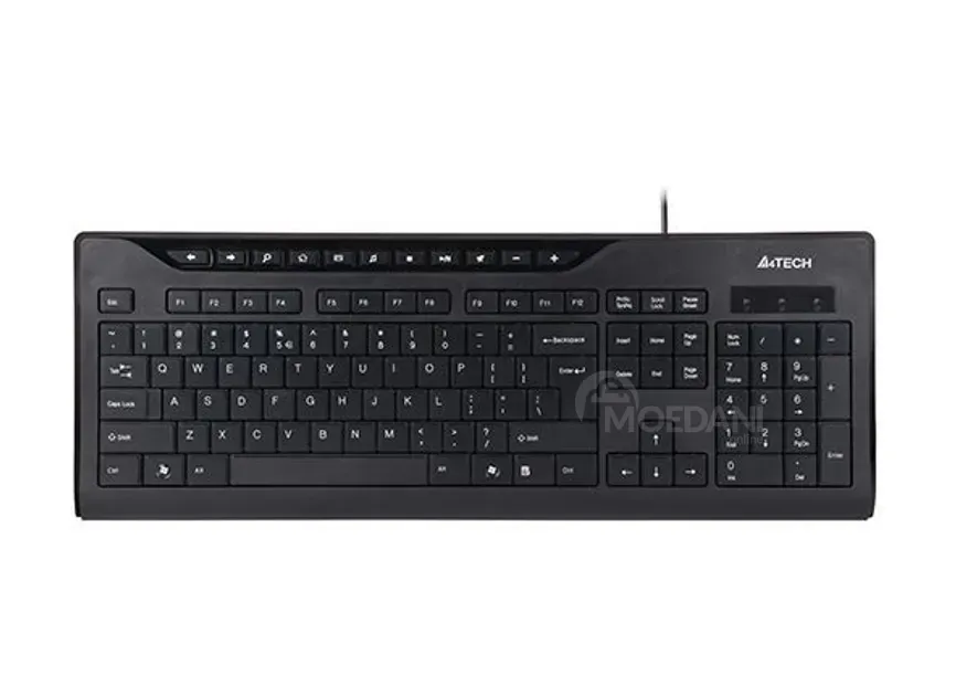 Клавиатура A4Tech KD-800 X-Slim Клавиатура Тбилиси - изображение 1
