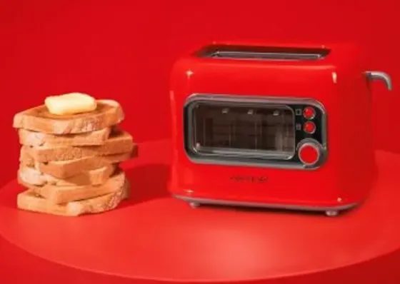 Тостадора вертикальный плакат RetroVision Red Тбилиси