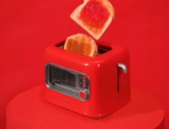 Тостадора вертикальный плакат RetroVision Red Тбилиси