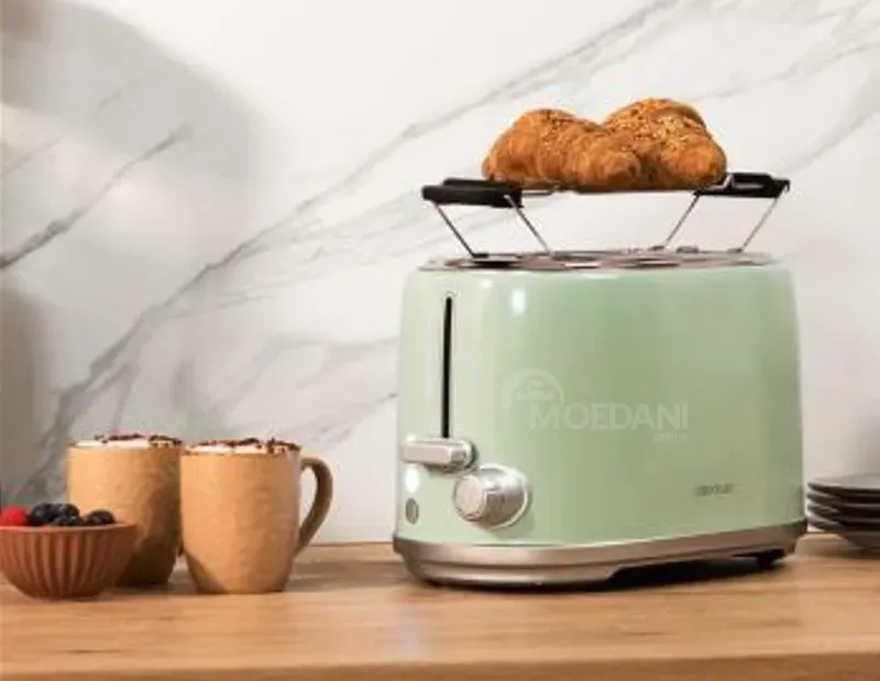 Тостадор Вертикальный Toast&Taste 1000 Retro Double Blue Тбилиси - изображение 1