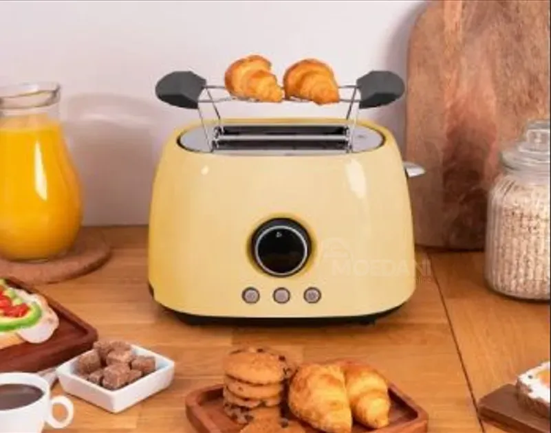 Тостер вертикальный цифровой Classictoast 8000 желтый D Тбилиси - изображение 3