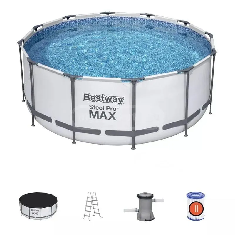 Კარკასული აუზი BestWay 3, 66 x 1, 22 cm თბილისი - photo 1