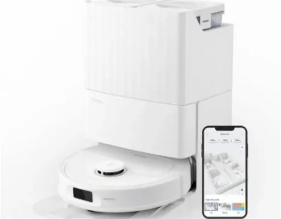 Რობოტი მტვერსასრუტი Roborock Q Revo Pro White თბილისი