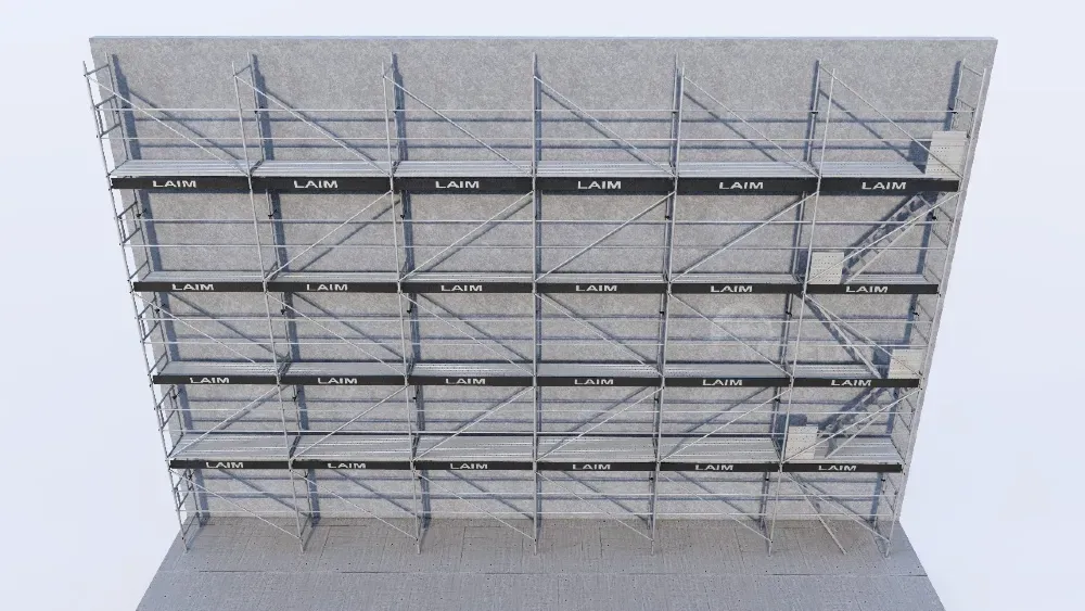 Scaffolding for wall work 1m2 Tbilisi - photo 13