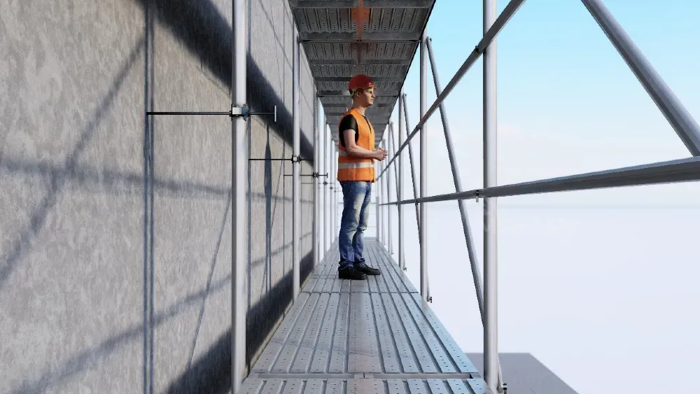 Scaffolding for wall work 1m2 Tbilisi - photo 12