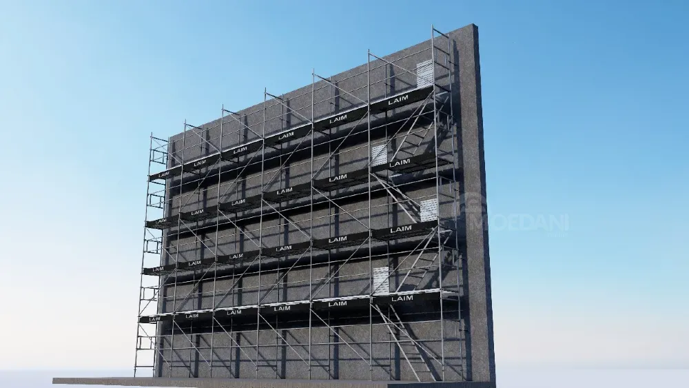 Scaffolding for wall work 1m2 Tbilisi - photo 15