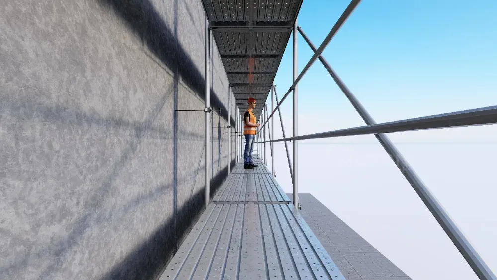 Scaffolding for wall work 1m2 Tbilisi - photo 9