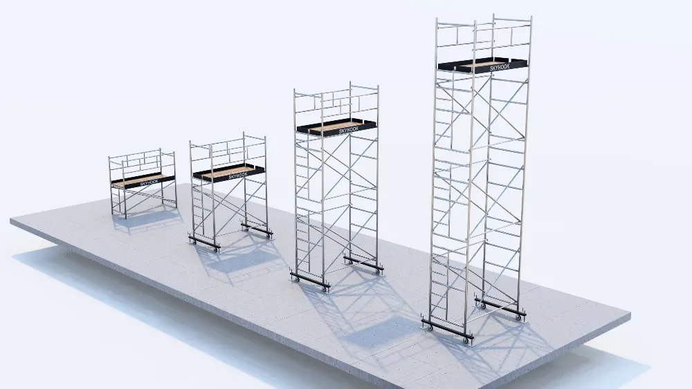 Construction scaffolding with wheels 6m Tbilisi - photo 2