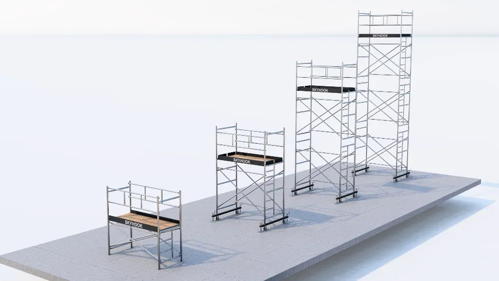 Construction scaffolding with wheels 6m Tbilisi - photo 4