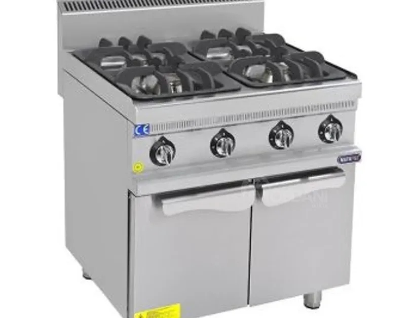 Высококачественная газовая плита с 4 конфорками и шкафом Тбилиси - изображение 1
