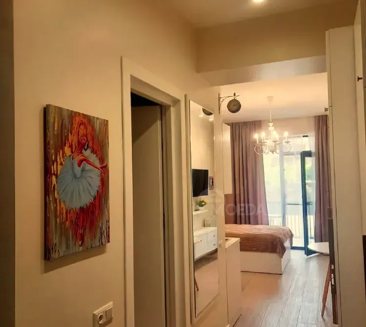 ქირავდება 1 ოთახიანი ბინა 30მ² 6/20 სართ თბილისი - photo 1