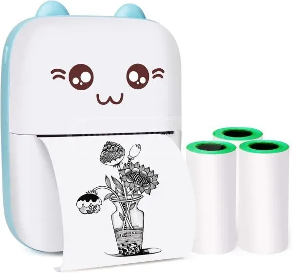 Mini thermal printer. USB rechargeable. No cartridge required. Tbilisi - photo 1