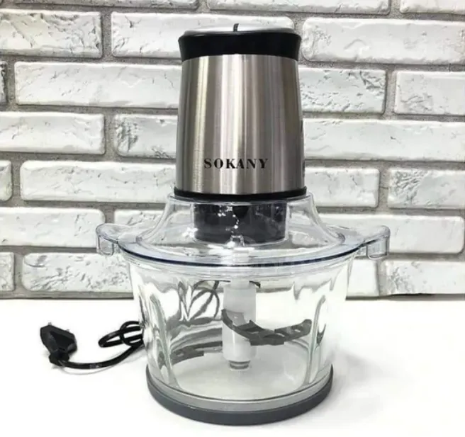 Sokany chopper 800W. 2 liters. Tbilisi - photo 1