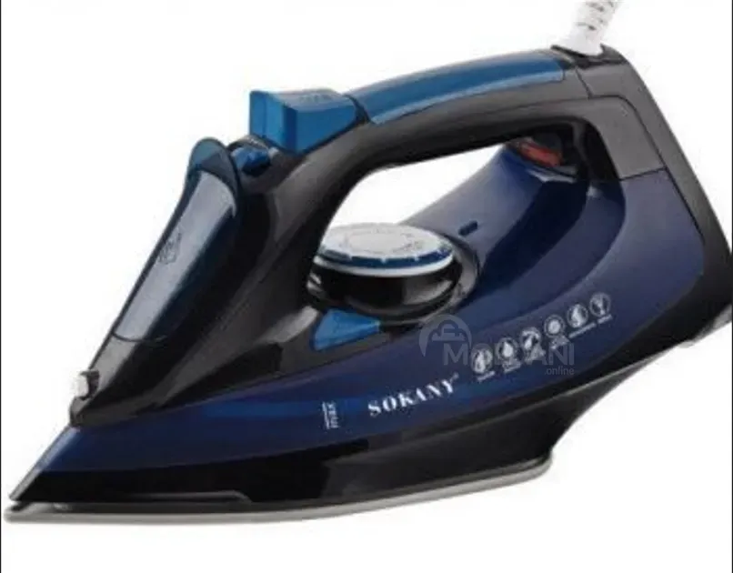 Sokany steam iron with steam function. With ceramic soleplate. Tbilisi - photo 1