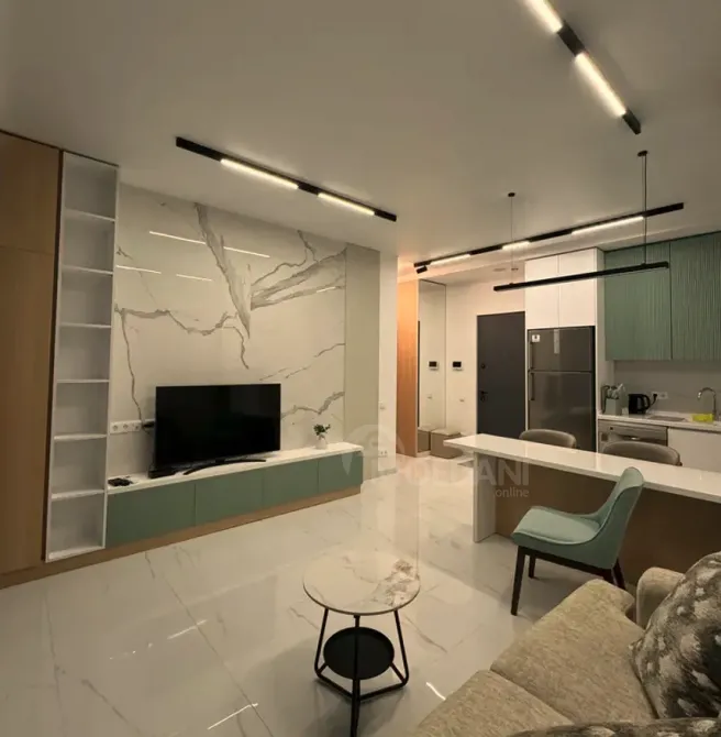 ქირავდება 2 ოთახიანი ბინა 51მ² 11/28 სართ თბილისი - photo 1