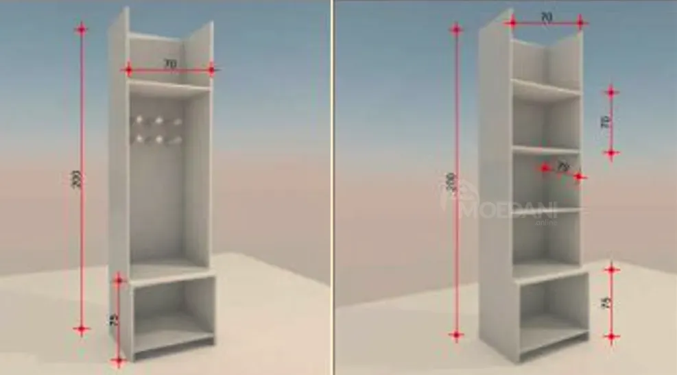 Თაროები დახლები თბილისი - photo 2