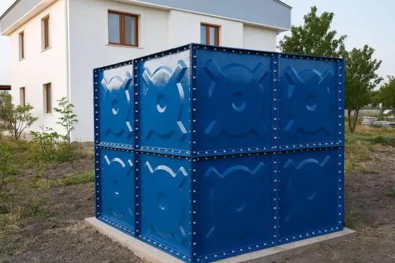 Бак из нержавеющей стали + крышка Тбилиси