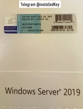 Windows Remote Desktop Services CAL 2019 English MLP Tbilisi
