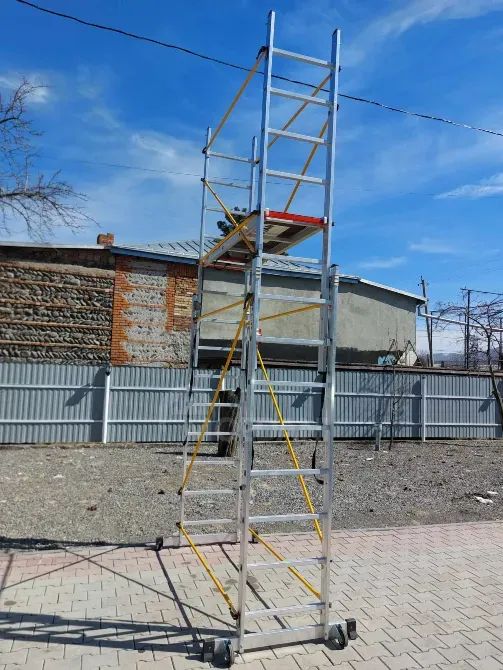 Ალუმინის გასაშლელი ხარაჩო თბილისი - photo 5