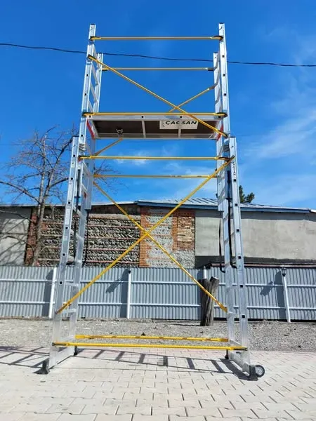 Ალუმინის გასაშლელი ხარაჩო თბილისი - photo 3