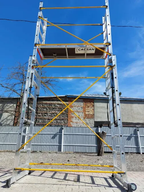 Ალუმინის გასაშლელი ხარაჩო თბილისი - photo 6