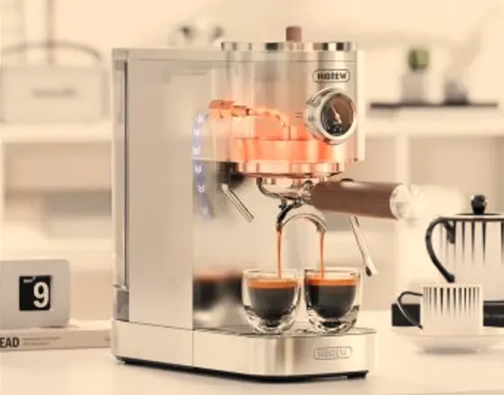 Полуавтоматическая кофемашина HiBREW H13 Тбилиси
