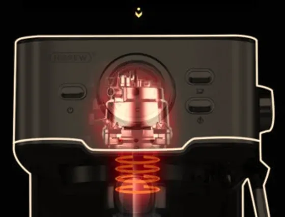 Полуавтоматическая кофемашина HiBREW H5 Тбилиси