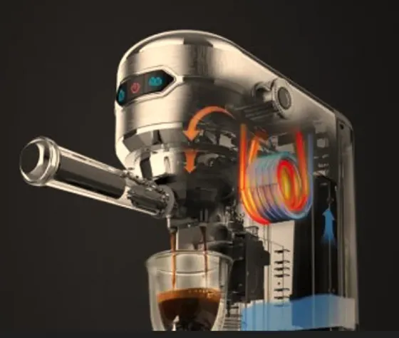 Полуавтоматическая кофемашина HiBREW H11 Тбилиси