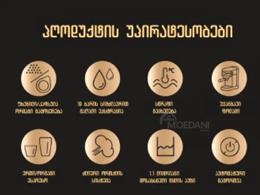 Полуавтоматическая кофемашина HiBREW H11 Тбилиси - изображение 6