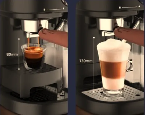 Полуавтоматическая кофемашина Hibrew H8A Тбилиси