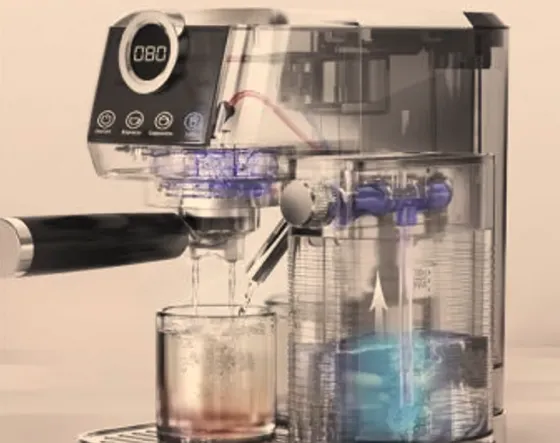 Полуавтоматическая кофемашина Hibrew H13A Тбилиси