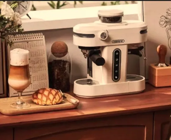 Полуавтоматическая кофемашина Hibrew H14 с кофемолкой Тбилиси