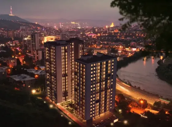 Apartments For Sale two-room 55м² 12/20 floor Tbilisi