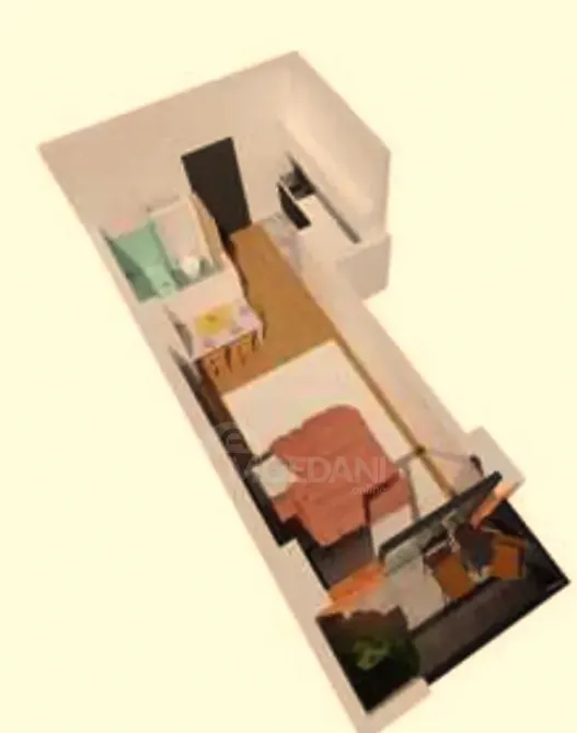 იყიდება 1 ოთახიანი ბინას 32მ² 3/14 სართ თბილისი - photo 2