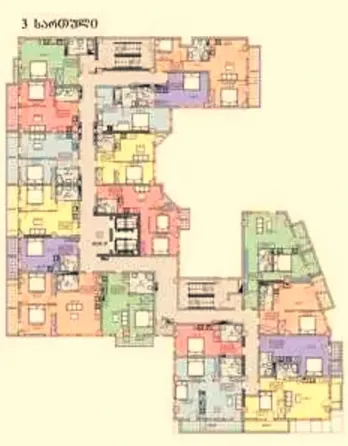 Apartments For Sale two-room 43м² 6/12 floor Tbilisi