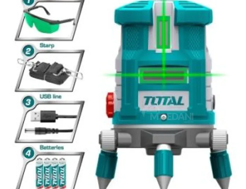 Ლაზერული ნიველირი Total თბილისი - photo 1